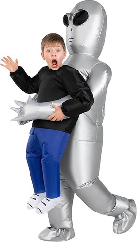 Kids alien inflatable costume - inflatable,