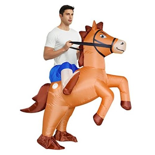 Inflatable costume adult ride - inflatable,