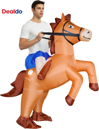 Inflatable costume adult - inflatable, ride