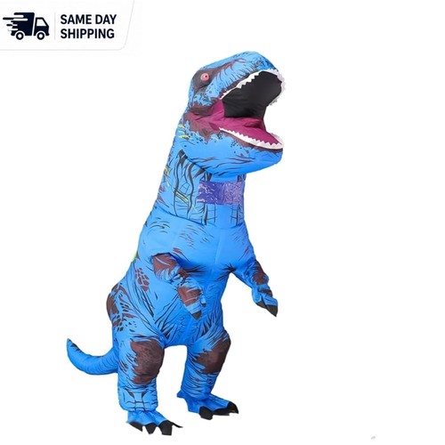 Funny inflatable rex costume - funny, t-rex