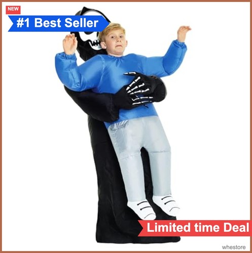 Inflatable grim reaper costume - grim,