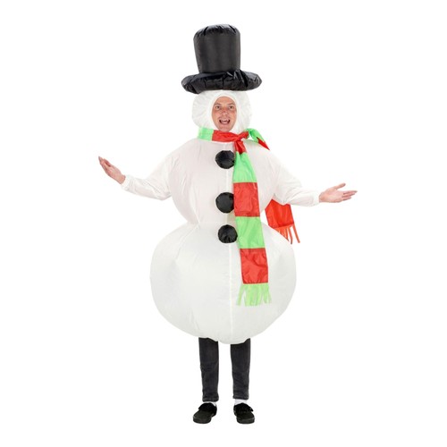 Inflatable snowman adult - snowman,