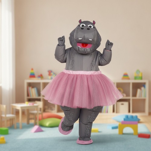 Unisex one size adult hippo - size,