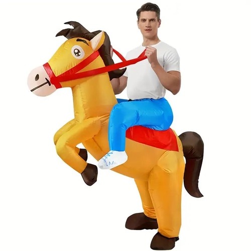 Inflatable costume adult - inflatable, ride