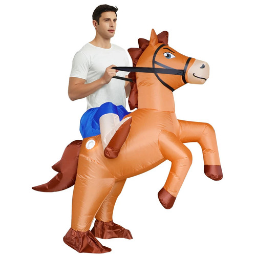 New inflatable ride horse - inflatable, on