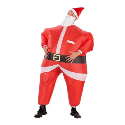 Inflatable santa adult - inflatable, costume